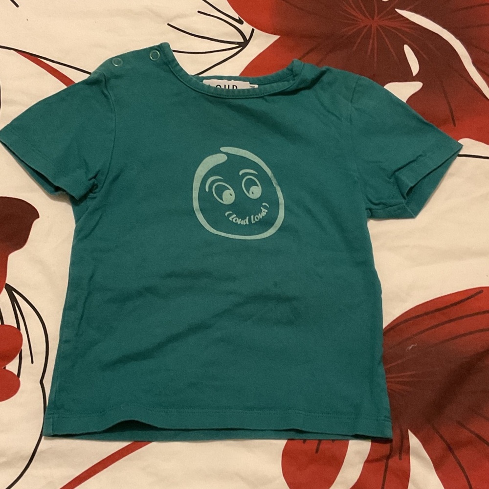 Loud Teal Kids Graphic Tee